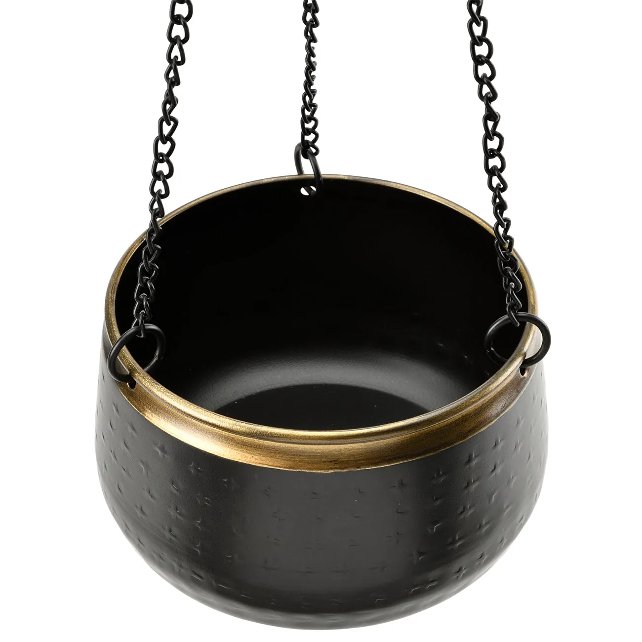 Sahara Sunset Metal Hanging Pot - Medium