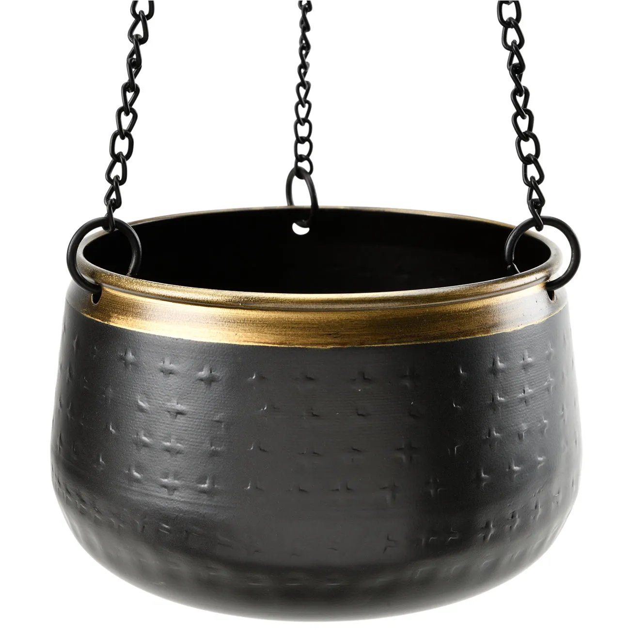 Sahara Sunset Metal Hanging Pot - Medium