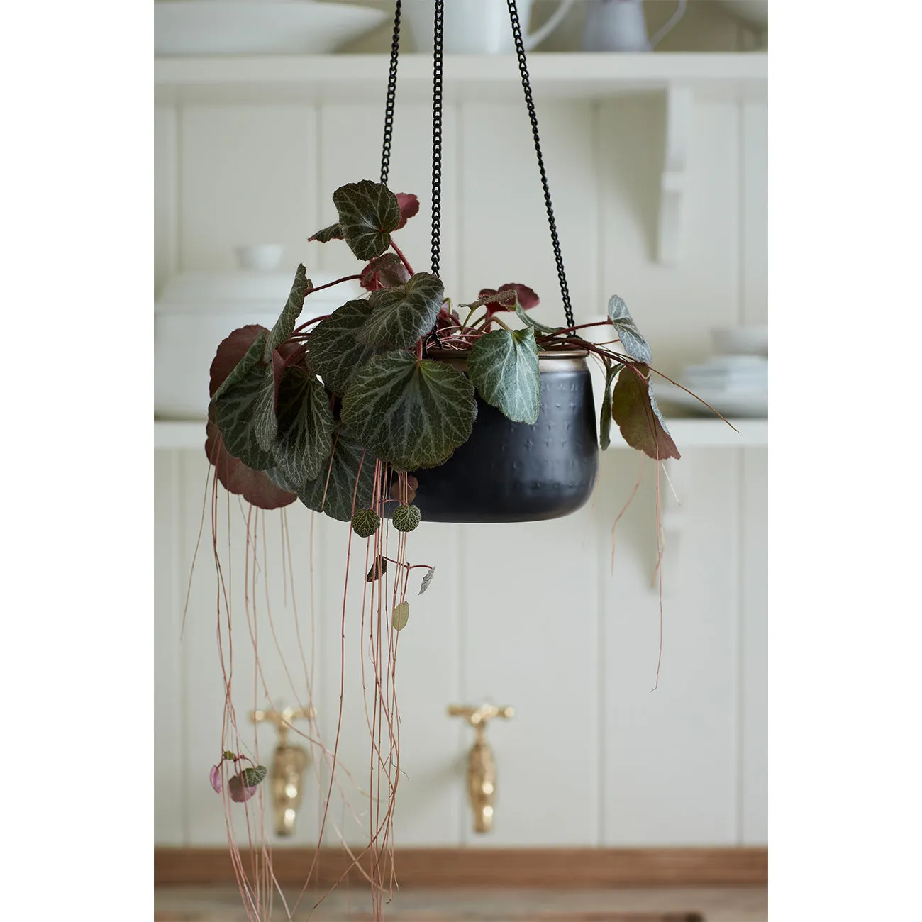 Sahara Sunset Metal Hanging Pot - Medium