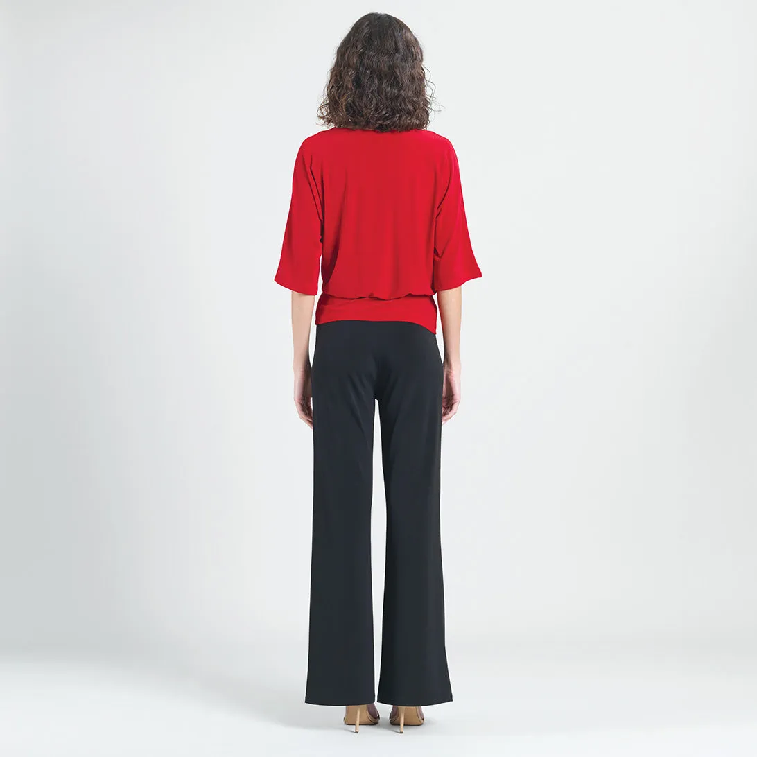 Side Tie Top - Red