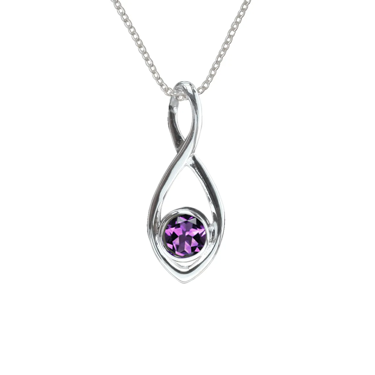 Silver Amethyst Pendant