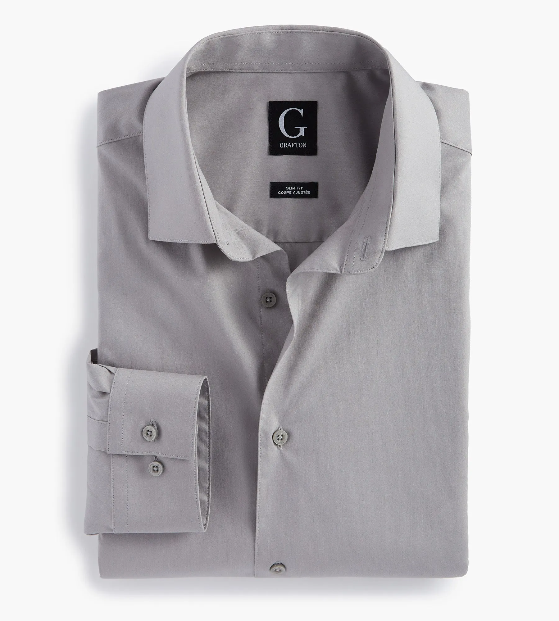 Slim Fit Stretch Dress Shirt