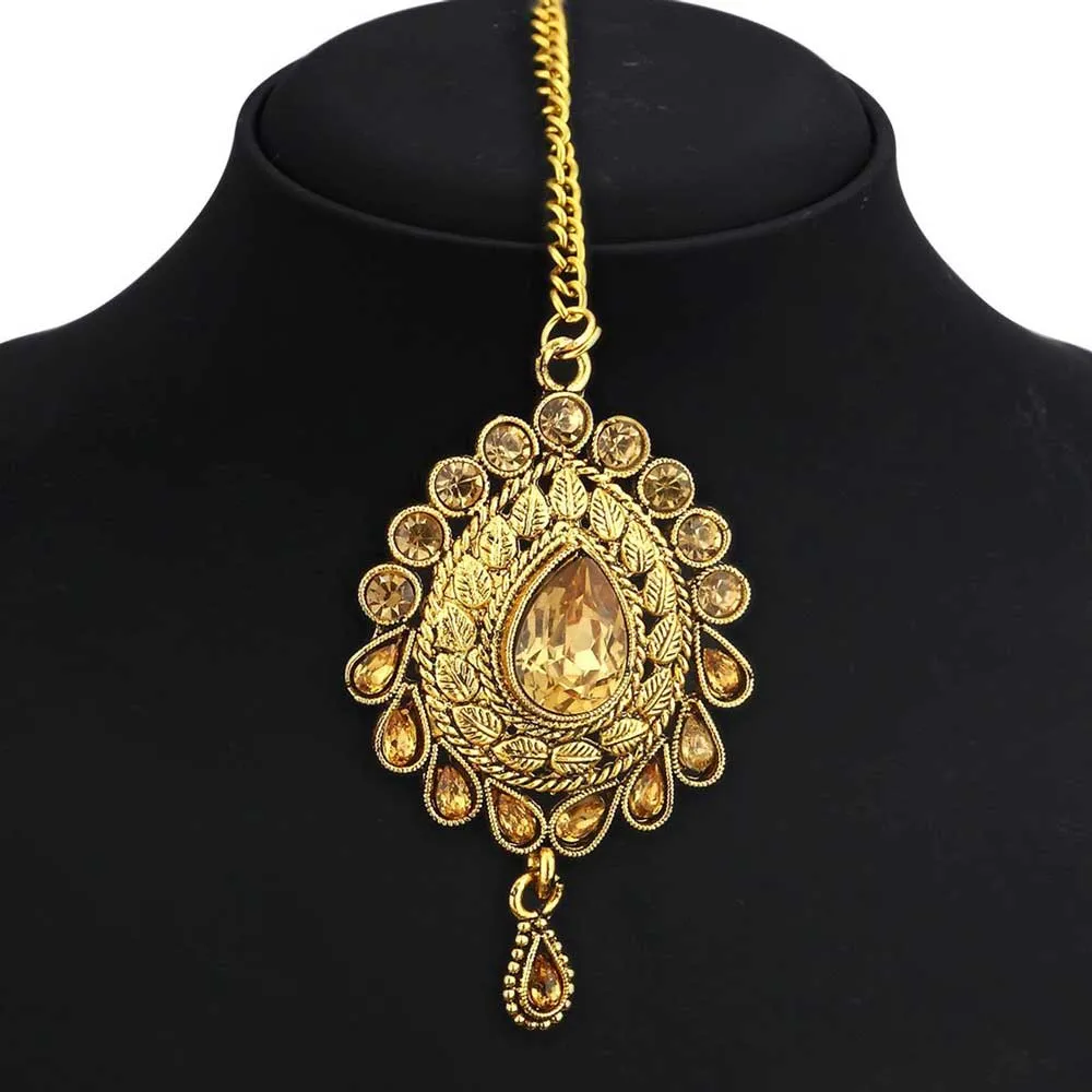 Sukkhi Attractive Choker Gold Plated Necklace Set for Women