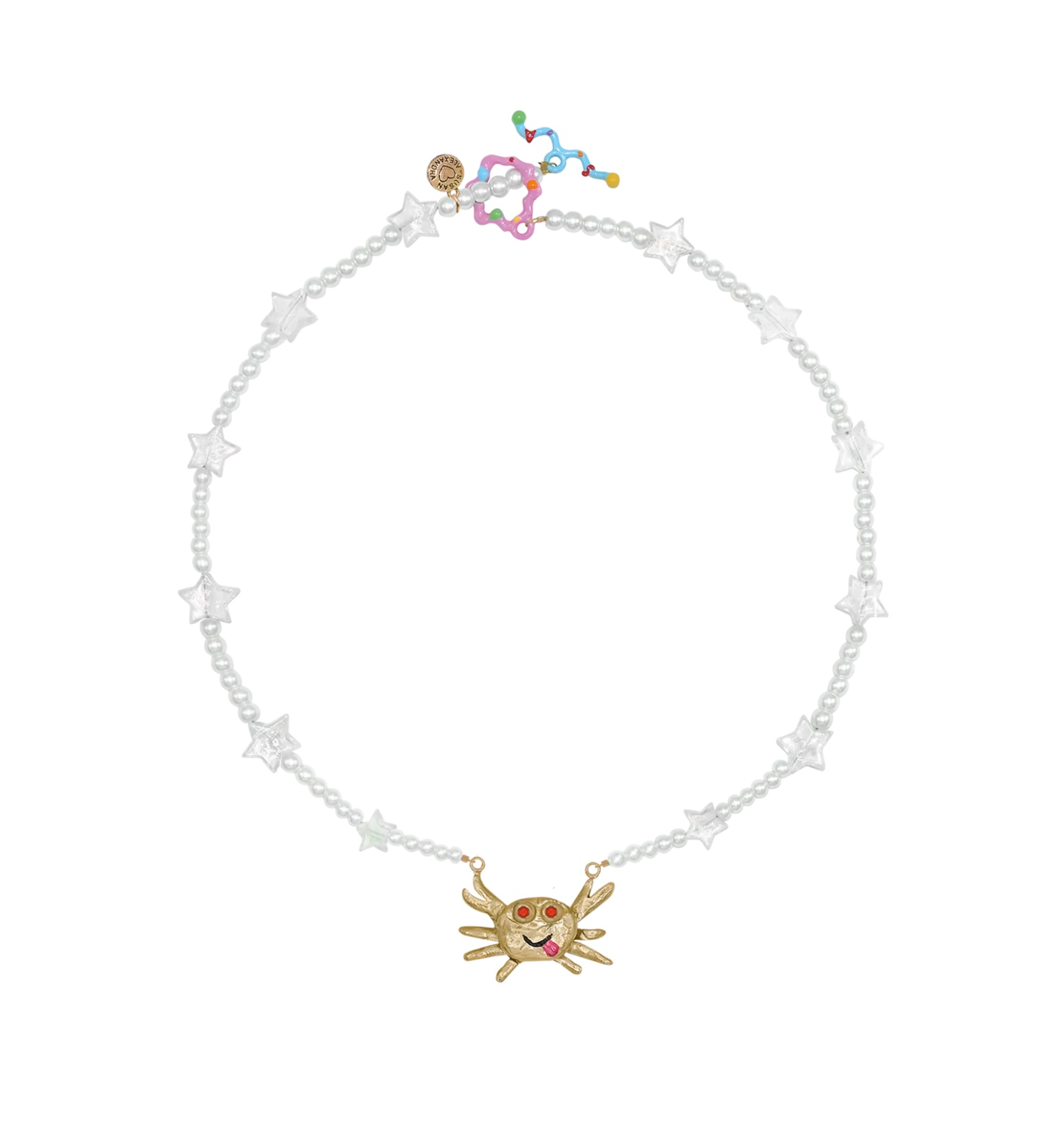 Susan Alexandra Zodiac Star Pearl Necklace