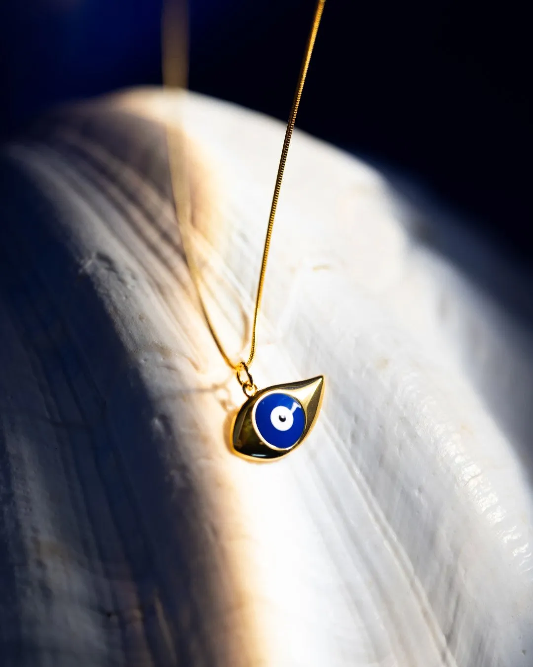 The Evil Eye pendant - gold plated