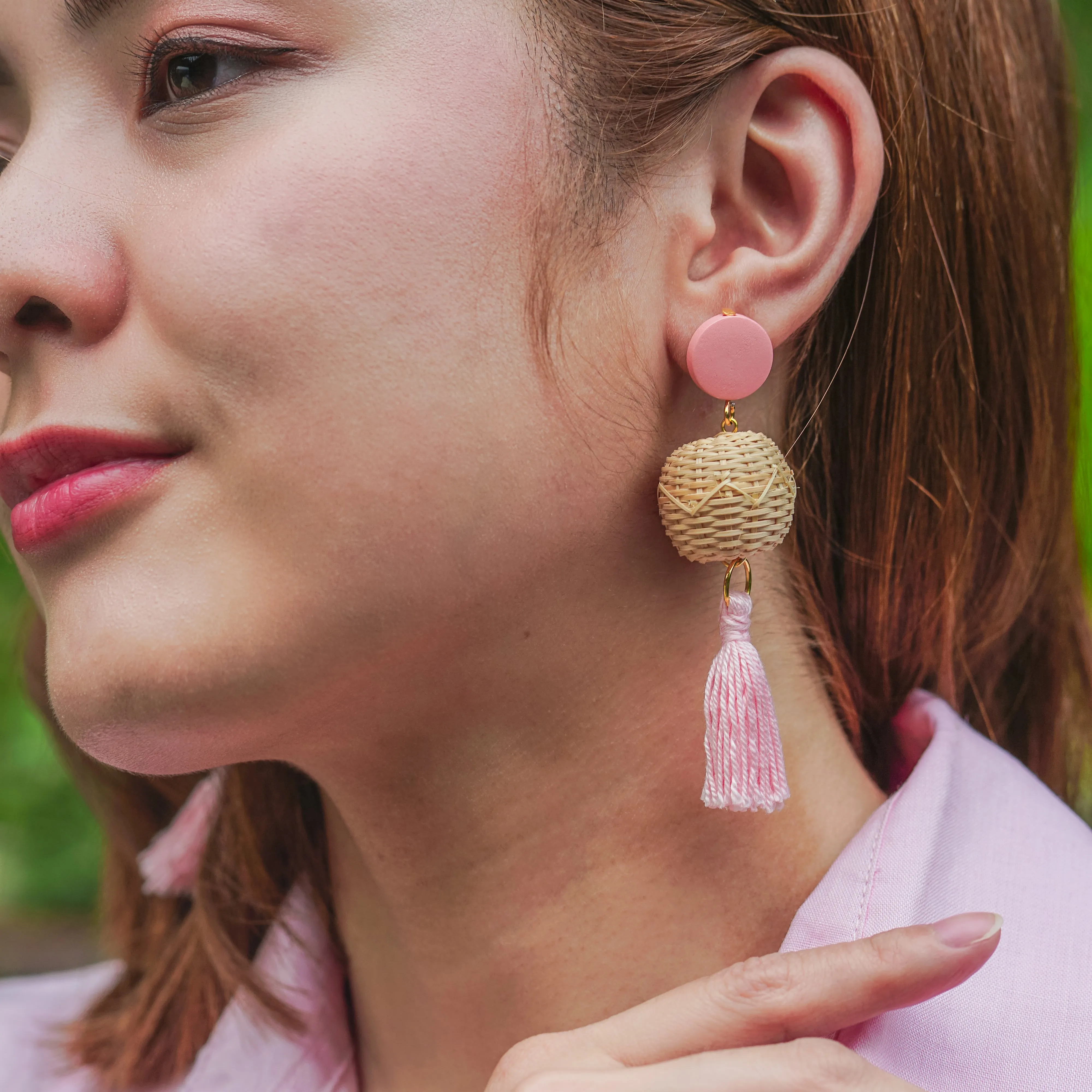 Tropical Popcorn Earrings